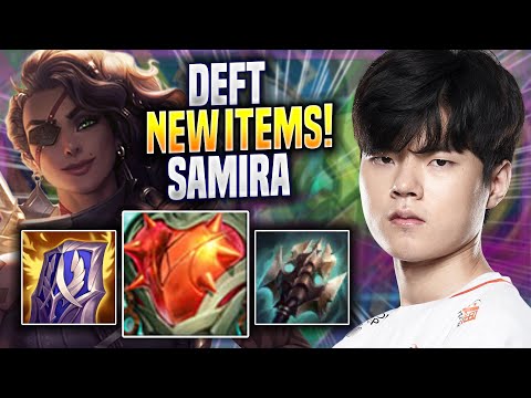 DEFT TRIES SAMIRA WITH NEW ITEMS! - DK Deft Plays Samira ADC vs Kai'sa! | Preseason 2023