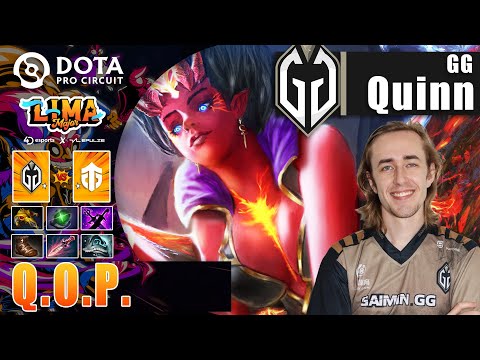 GG vs ENTITY | QUINN WON MID LANE SO HARD WITH QOP - BROKEN BUILD | LIMA MAJOR 2023 Dota 2 Highlight