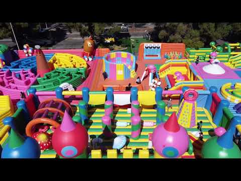 FunBox World Largest Bounce House - Westfield Topanga/Village/Promenade
