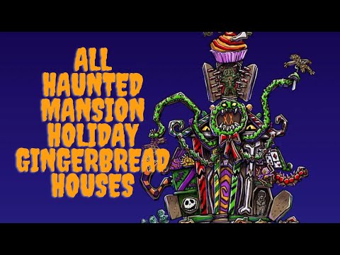 The Haunted Mansion Holiday Gingerbread Houses