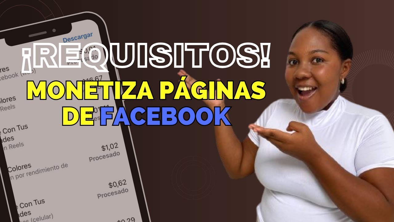 ¿Cómo MONETIZAR páginas de FACEBOOK? REQUISITOS