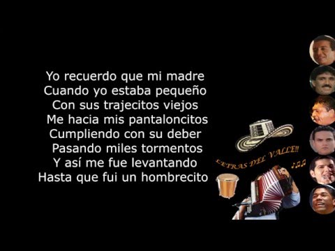 Mi biografía - Diomedes Díaz (Letra)