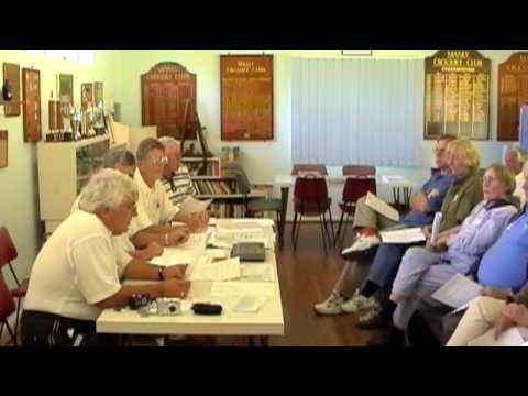 The last A.G.M., of the F.B.A. of N.S.W., in praise of Bob Reed.