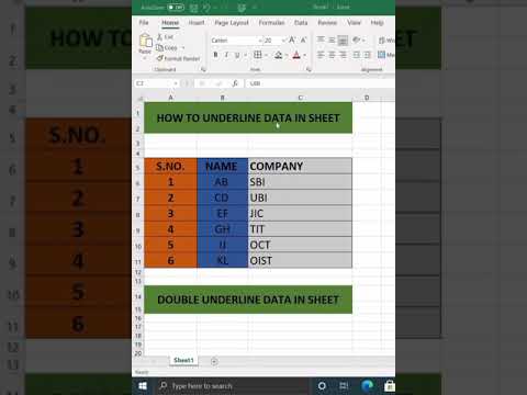 how to make double underline in excel how to make double underline in excel