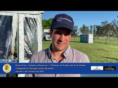 01-10-21 - Ricky Orazi - Cabaña La Pastoriza - 1º Remate de Producción Propia - Monte, Bs.As.