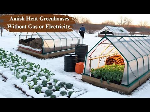 How the Amish Heat Greenhouses Without Gas or Electricity