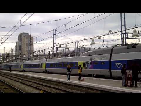 Tgv Atlantique Arrive Paris Montparnasse
