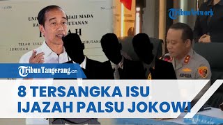 BREAKING NEWS: Polda Metro Jaya Tetapkan 8 Orang Tersangka Kasus Tudingan Ijazah Palsu Jokowi
