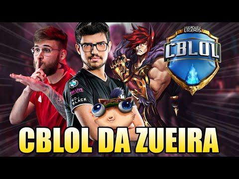 ROBO AMASSANDO COREANO E BARÃO MAIS FÁCIL DA HISTÓRIA - CBLOL DA ZUEIRA