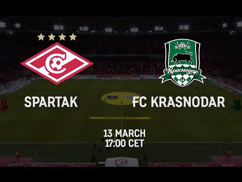Spartak vs FC Krasnodar | 13 March | RPL 2021/22