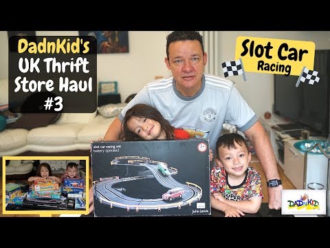 Charity Shop Finds: Awesome Fun with Bargain Slot Car Racing