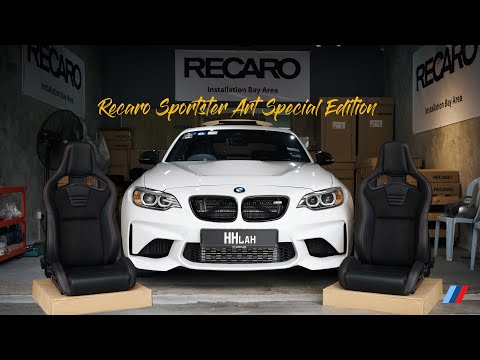 Recaro Sportsters for my BMW M2! The most important mod for an OG M2? Bye bye regular F30 seats!