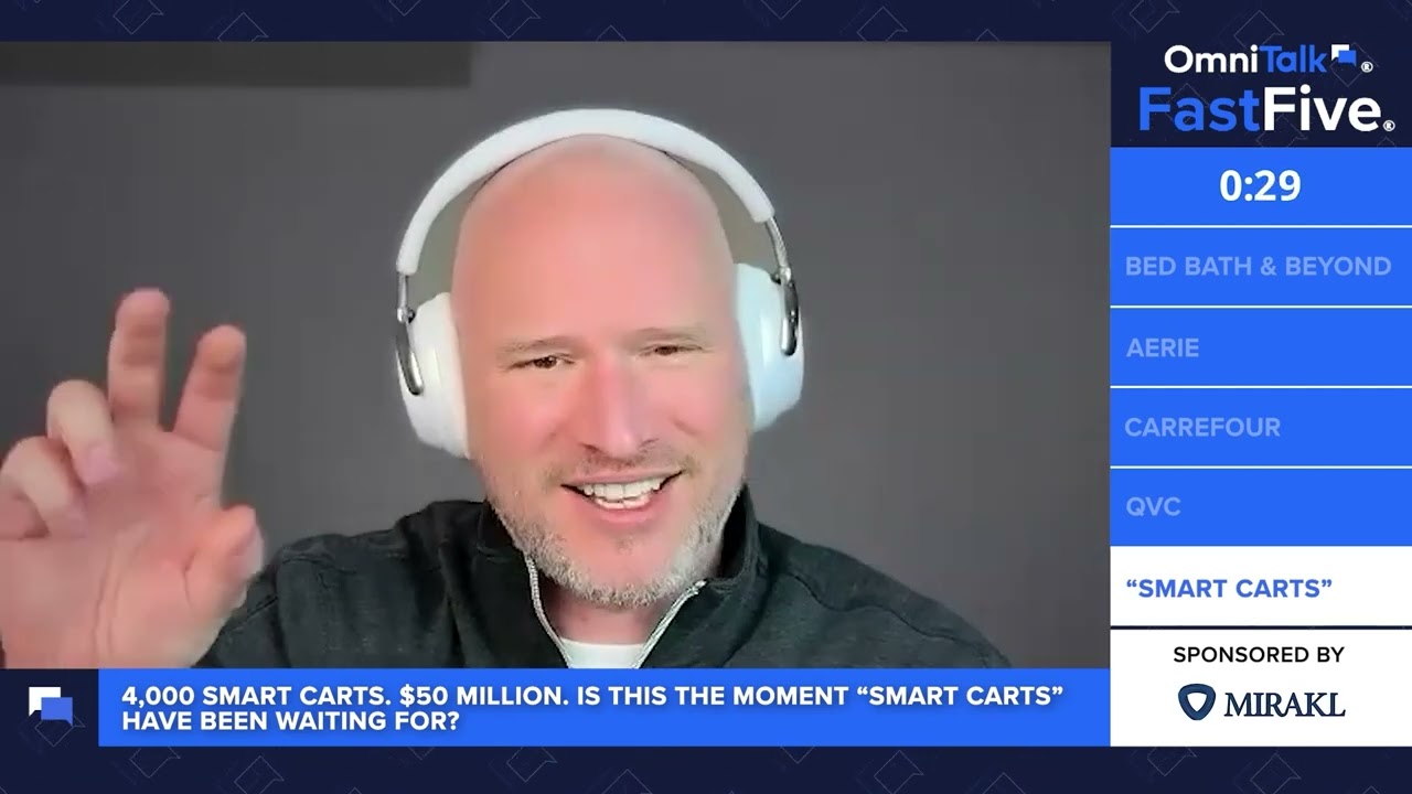 Carrefour’s Record-Breaking Smart Cart Rollout | Fast Five Shorts