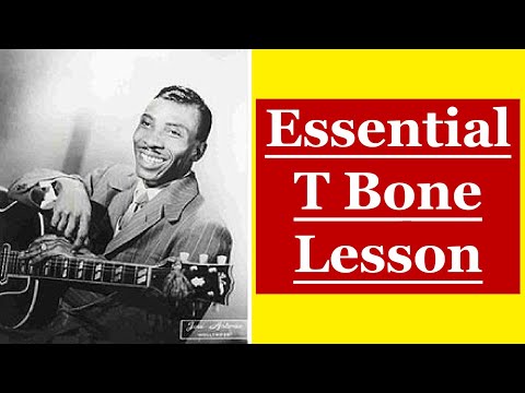 How to Play T Bone Walker Licks and Chords