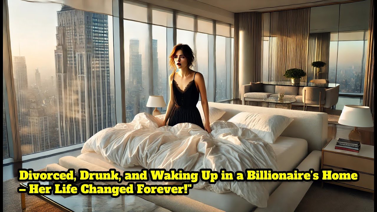 AFTER HER DIVORCE, SHE GOT DRUNK BUT WOKE UP IN A BILLIONAIRE'S HOME, FOREVER CHANGING HER LIFE.....