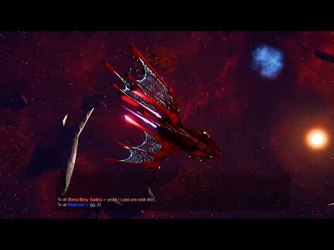 Eldar Corsairs vs Imperial Navy! - 1v1 Multiplayer Gameplay, Battlefleet Gothic Armada 2