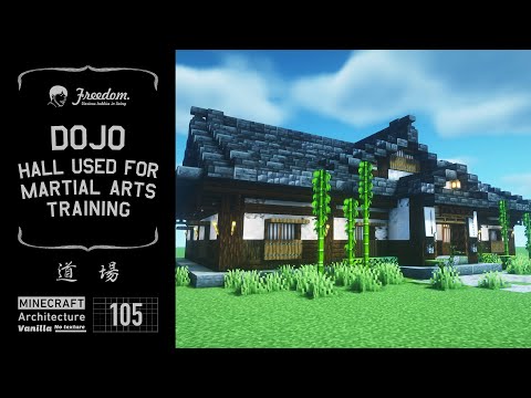 [Minecraft tutorial] A Real Architect Builds / Dojo #105