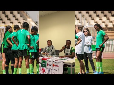Super Falcons Ifeoma Onumonu on scoring against Ivory Coast