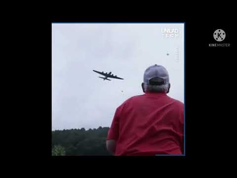 shooting planes with an apple cannon