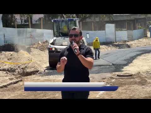 MOP construye nuevo acceso vial entre Nuevo Cuscatlán y La Libertad