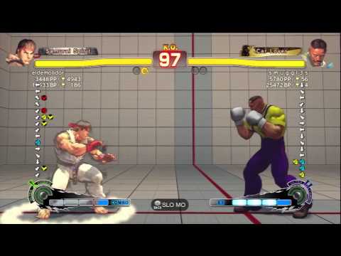 SSF4 AE eldemolidor (RYU) vs smuggl3s (DUDLEY)