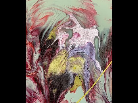 How to BE FEARLESS!  ~ Acrylic PUDDLE POURS in PINK Metallics | Take Risks for yourART