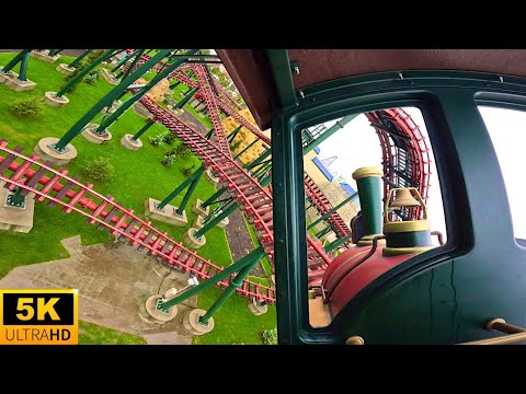 Choco Chip Creek POV NEW Vekoma Mine Train With 3 Lift Hills! Energylandia, Poland