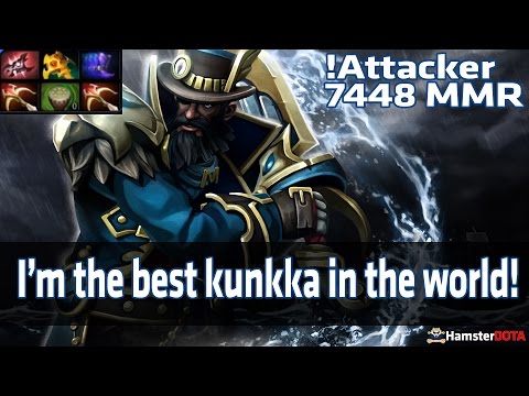 !Attacker best kunkka in the world - Epic Rampage