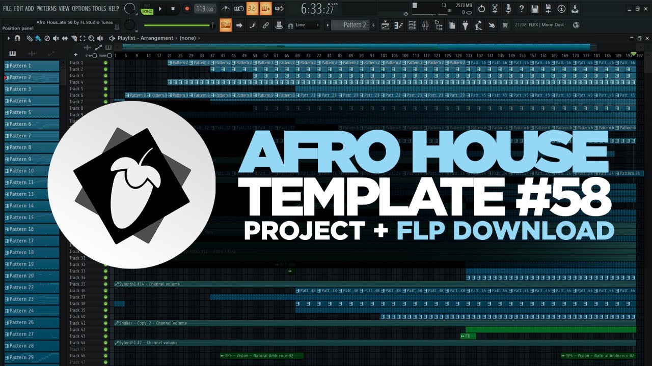 FL Studio 25 | Afro House | Template #58 + FLP