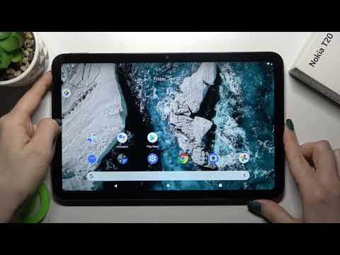 How to Change Lock Screen Wallpaper in NOKIA T20 -  Set Up Lock Screen