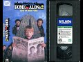 Opening Closing To Home Alone 2 Lost In New York US VHS 1993