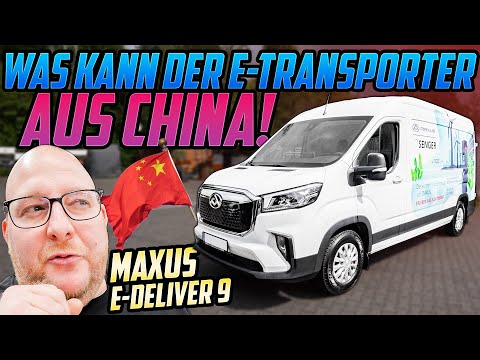 DIE Alternative zu SPRINTER, CRAFTER & Co.? - Maxus eDELIVER 9 - Wir schildern unsere Eindrücke!
