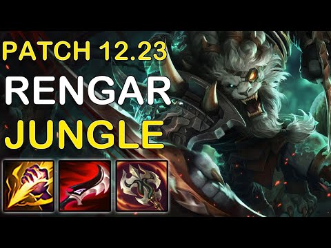 IS RENGAR THE BEST SOLO Q JUNGLER? - Rengar Jungle Gameplay - Patch 12.23 - League of Legends
