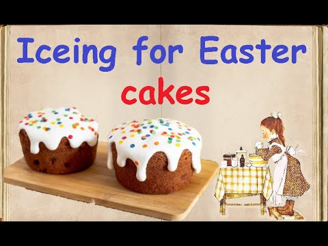 Iceing for Easter cakes / Book of recipes / Bon Appetit