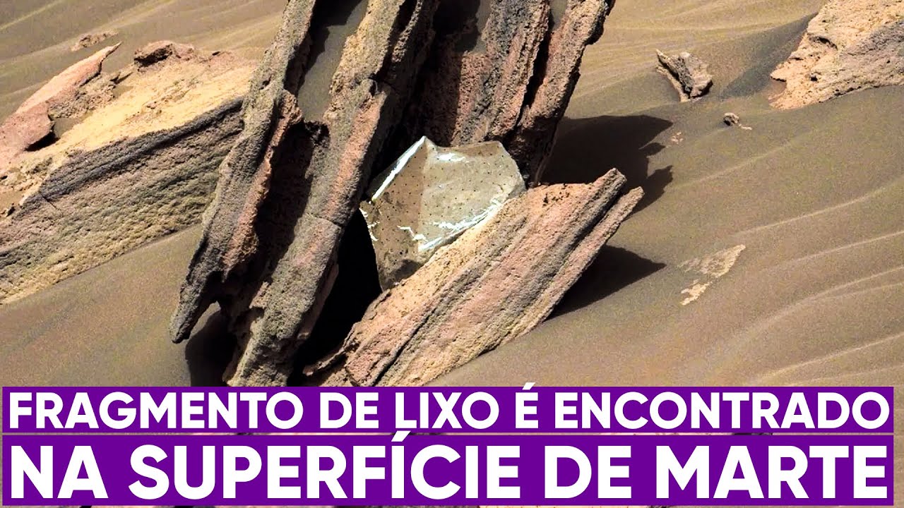 NASA encontra lixo na superfície de Marte