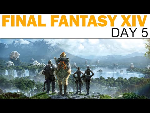 Final Fantasy XIV: A Realm Reborn - Livemin - Day 5 (Let's Play / Playthrough)