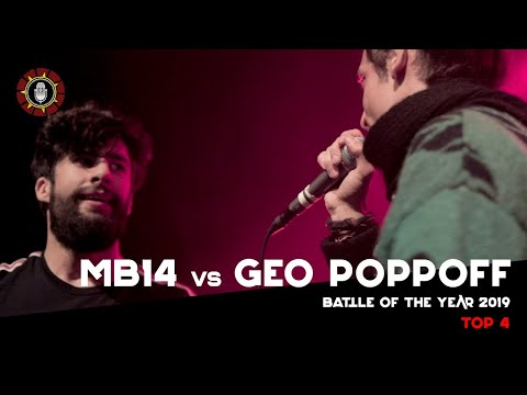 MB14 VS GEO POPPOFF | semi finals BOTY beatbox battle 2019