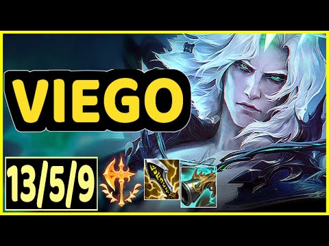 VIEGO VS NIDALEE - 13/5/9 KDA JUNGLE GAMEPLAY MASTER I