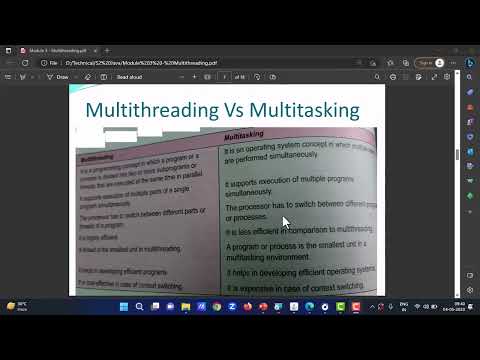 Multithreading Vs Multitasking In Java Multithreading Multitasking Comparison In Java