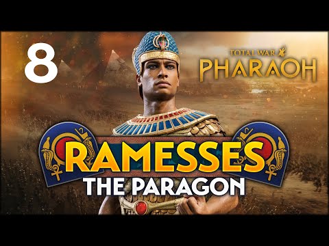 BREAKING THE FIRST SEA RAIDER INVASION! Total War: Pharaoh - Ramesses Campaign #8