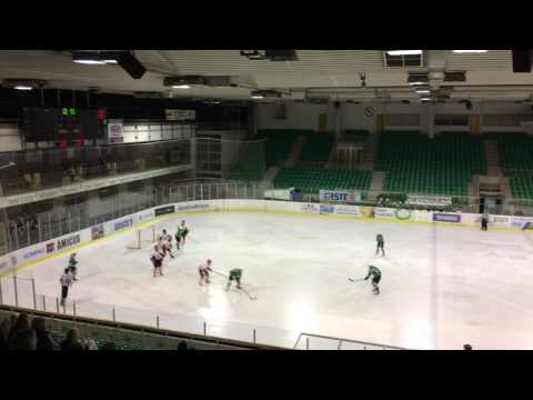 U16 HK Olimpija : HD mladi Jesenice 5:1, 29.10.2016, Zadetek Brodnik (Mehle, Sojer)