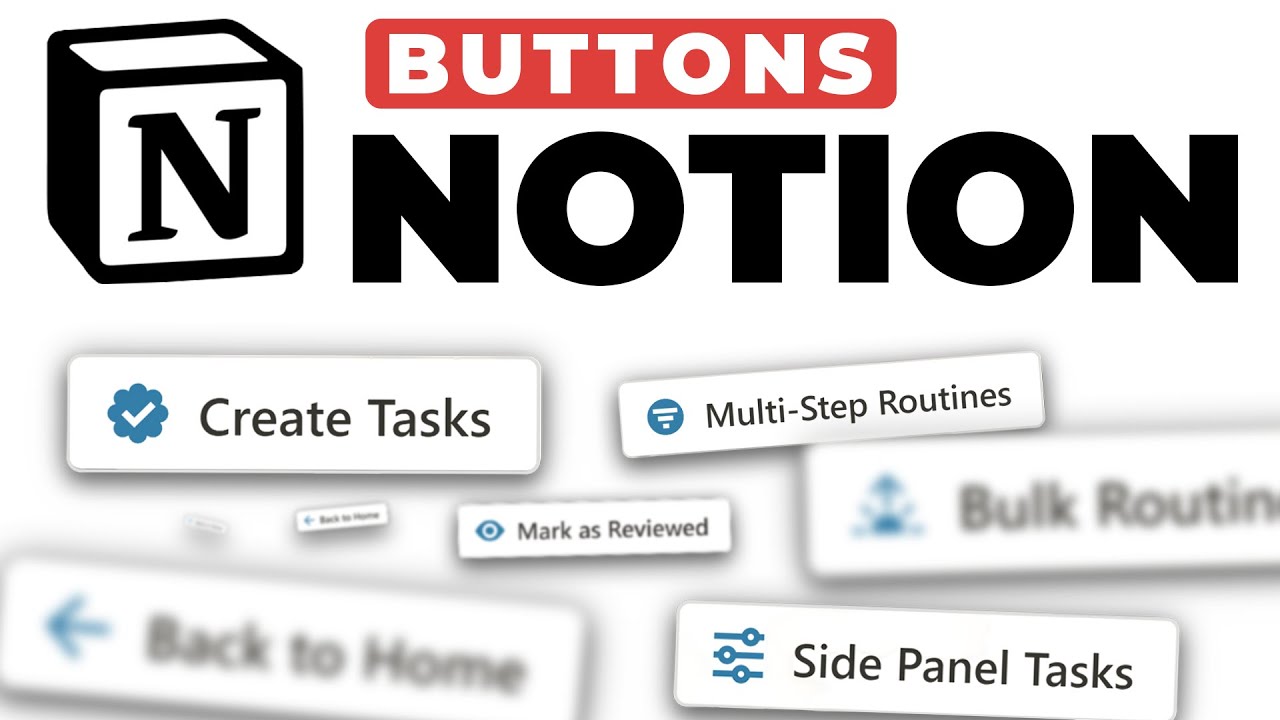 6 Fantastic Ways to Use Buttons in Notion!