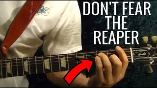 Don't Fear the Reaper- Blue Oyster Cult - Guitar Lesson