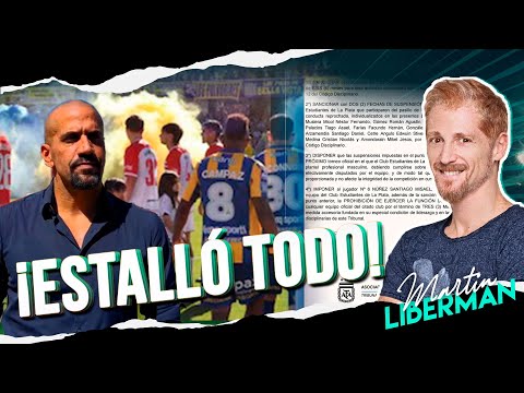 The AFA suspended Verón and all the Estudiantes players