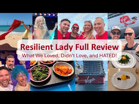 Thumbnail for Virgin Voyages Resilient Lady Full Review | Cruise Tips plus Loved, Didn't Love, and Hated