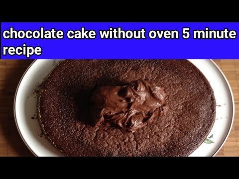 Chocolate cake without oven Recipe | Chocolate cake by kitchen with Nargis
