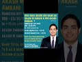 Why Does AKASH Use AKASH M AMBANI And Not AKASH AMBANI Numerology Astrology Horoscope
