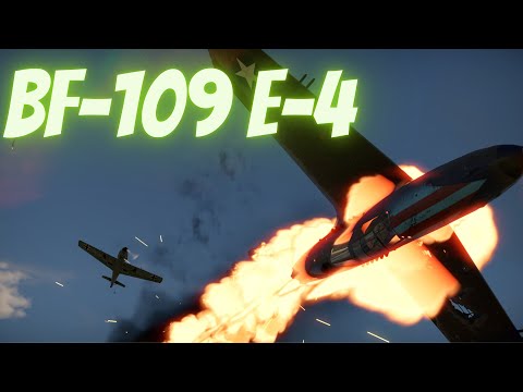 War Thunder - Bf 109 E-4 - True Boom and Zoom fighter (War Thunder Gameplay)