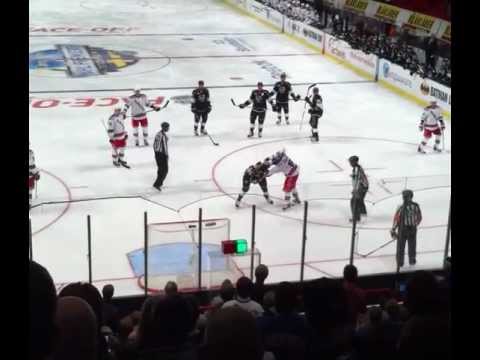 Prust (NY Rangers) Vs Clifford (LA Kings) Stockholm Globe 7th Oct 2011