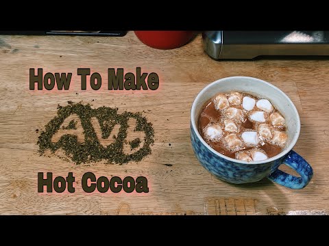 How To Make Edible Hot Cocoa With AVB 🍃☕️